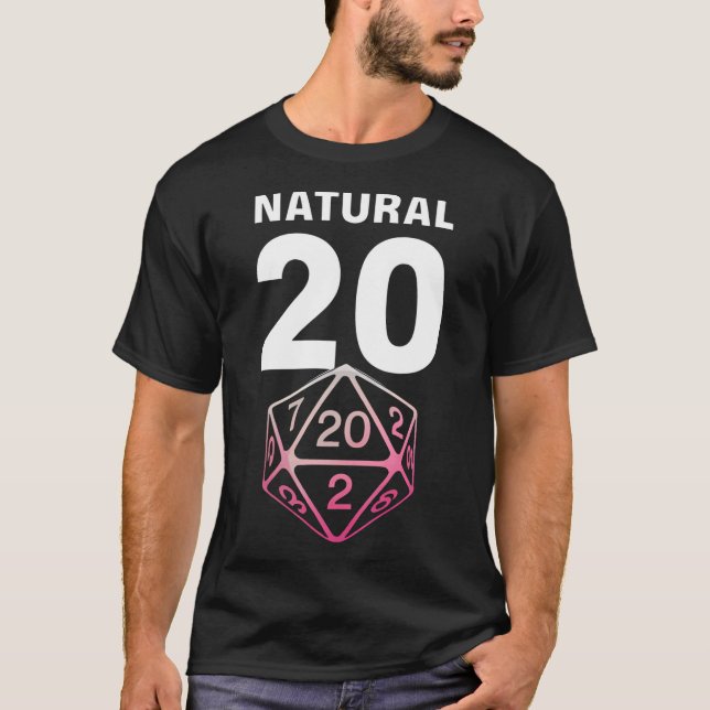 T-shirt Natural 20 (Devant)