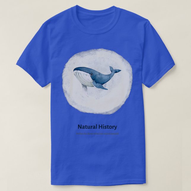 T-shirt Natural History (Design devant)