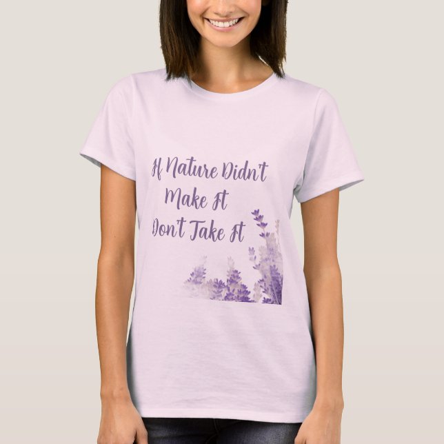 T-Shirt Nature (Devant)