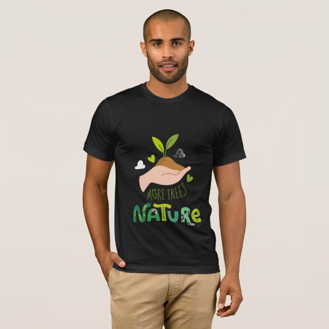 T-shirt nature (Devant entier)