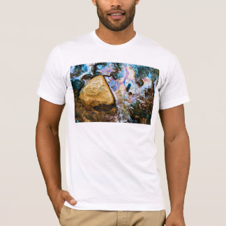 T-shirt nature abstraite eau morte