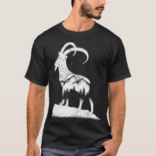 T-shirt Nature Animaux Ibe Deer Mountains Wilderness Cadea