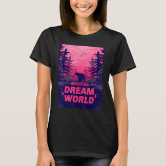 T-shirt NATURE AVENTURE RÊVE MONDE - OURS et TREEN