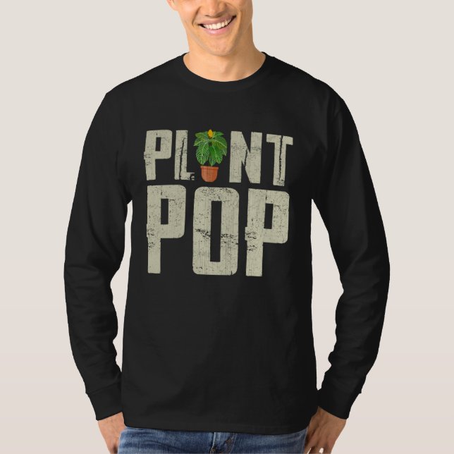 T-shirt Nature Botanical Gardener Plant Pop Gardening (Devant)