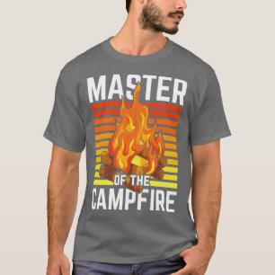T-shirt Nature Camping Master Camp Camper extérieur Funny 