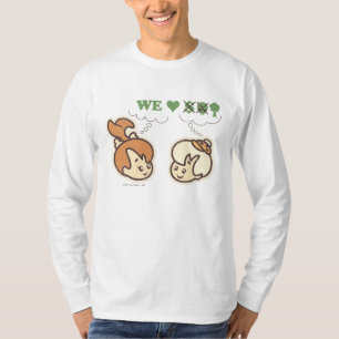 T-shirt Nature d'amours de PEBBLES™ et de BAMM-BAMM™