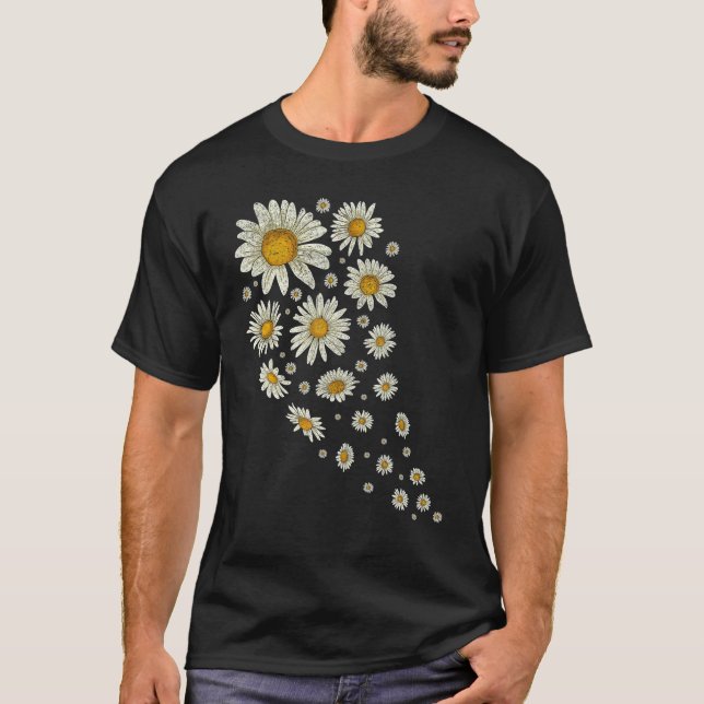 T-shirt Nature Fleur Fleurs Fleurs Fleurs Faisées Gardener (Devant)
