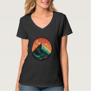 T-shirt Nature Forêt Femmes Randonnées Hommes Montagnes En