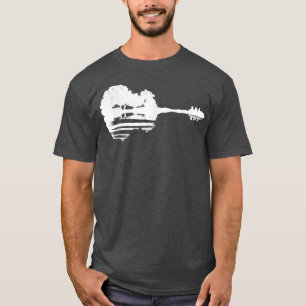 T-shirt Nature Guitare Réflexion environnementaliste