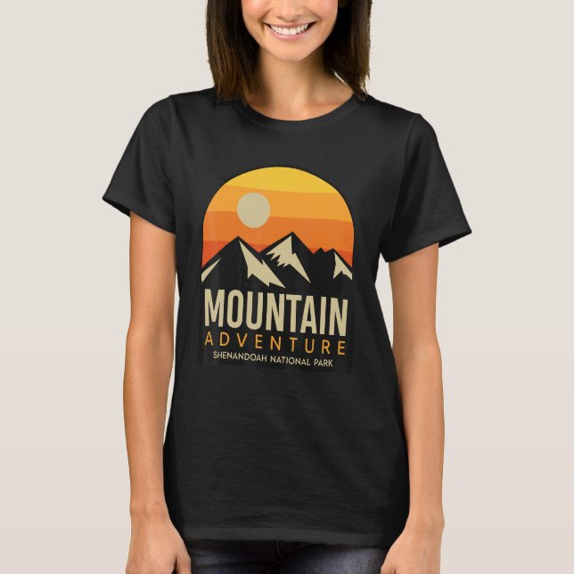 T-shirt Nature Hike Shenandoah National Park Souvenir Virg (Devant)
