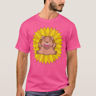 T-shirt Nature Hippie Forêt de tournesol Amoureux des anim