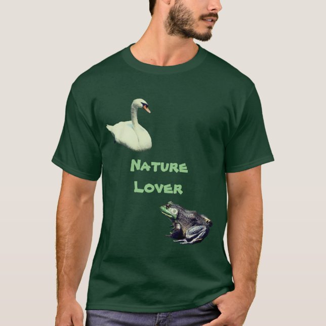T-shirt Nature Lover Cute (Devant)