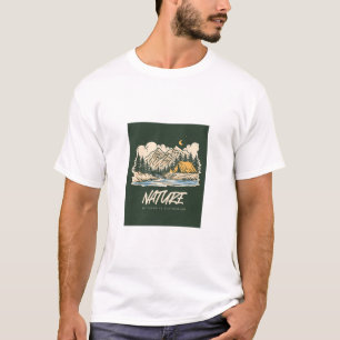 T-shirt Nature : Mon Terrain de Jeu Préféré Camping & Rand