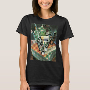 T-shirt Nature morte à la nappe à carreaux de Juan Gris