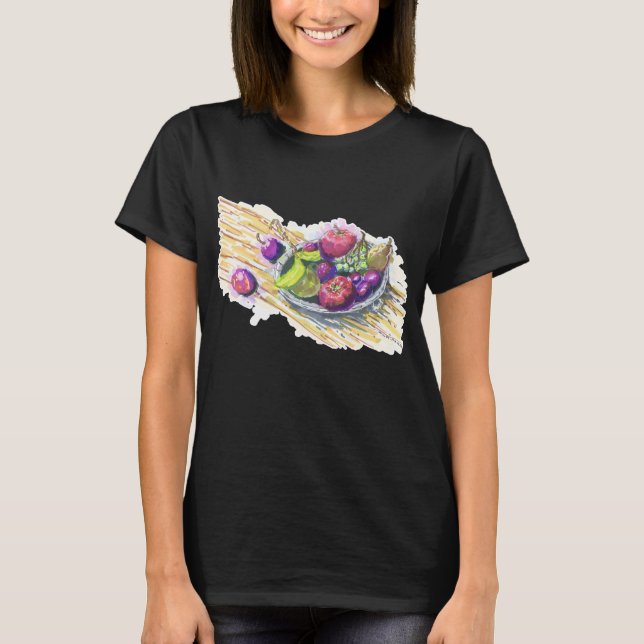 T-shirt Nature morte de fruits (Devant)