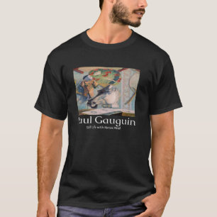 T-shirt Nature morte de Paul Gauguin avec tête de cheval A