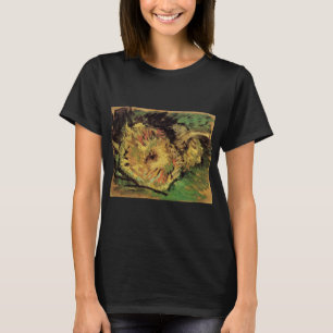 T-shirt Nature morte Deux tournesols coupés de Vincent van