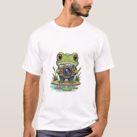 Nature Snapper : Grenouille photographe adorable