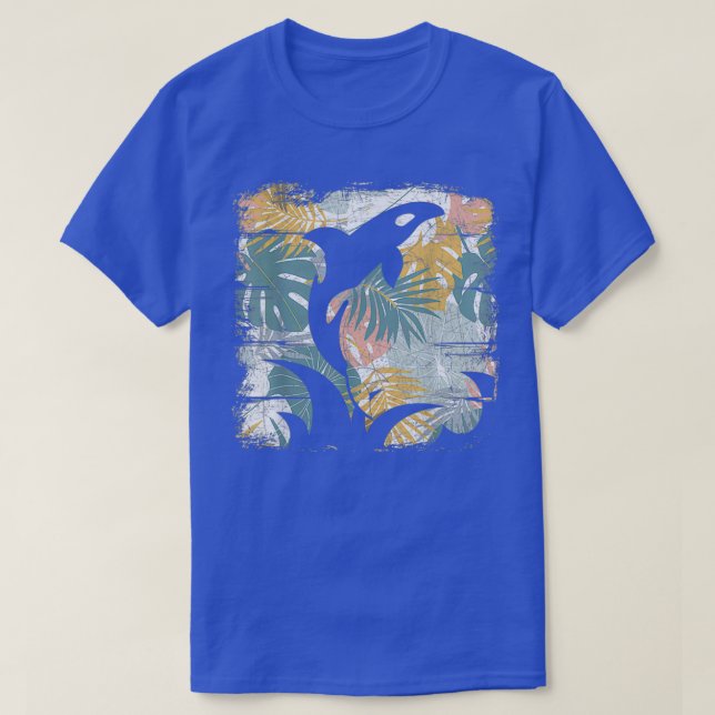 T-shirt Nature tropicale Motif Exotique vacances d'été Wha (Design devant)