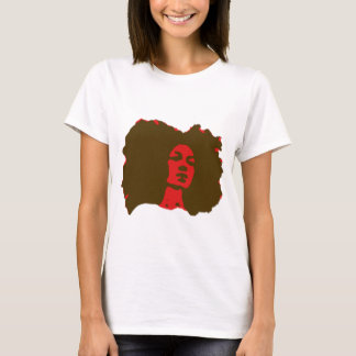 T-shirt Naturellement je fille d'Afro
