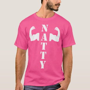 T-shirt Naturellement Muscles Bodybuilding Funny Gym Peser
