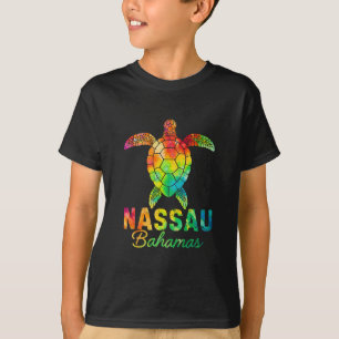 T-shirt Nau Hamas Tie Dye Tortue de mer Hamas Vacances à l