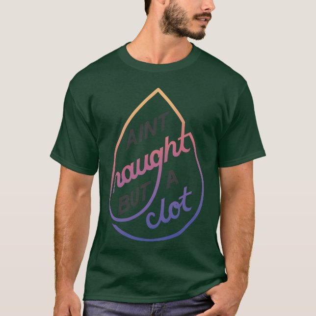 T-shirt Naught but a Clot 80s girl (Devant)