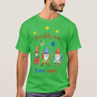 T-shirt Naught et Gnome Regrets