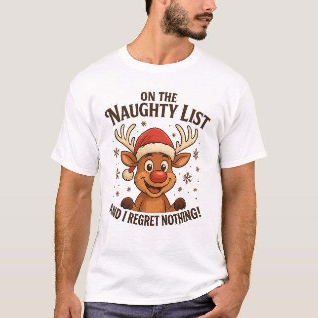 T-shirt Naughty (Devant)