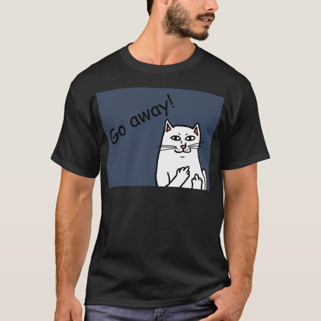 T-shirt Naughty Cat (Devant)