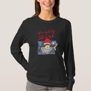 T-shirt Naughty Christmas Shark Doo Doo