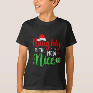 T-shirt Naughty Est Le Nouveau Nice Vêtements Drôle Cadeau