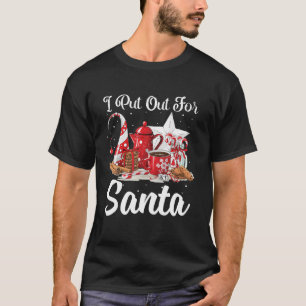 T-shirt Naughty J'Ai Sorti Pour Père Noël Noël Drôle