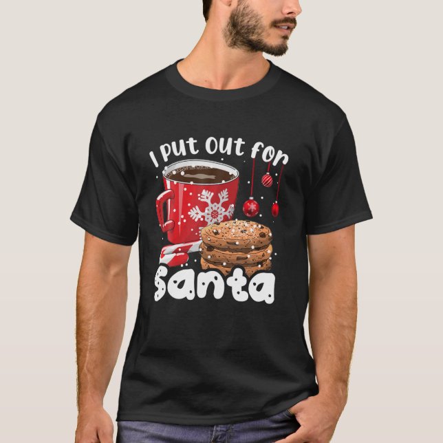 T-shirt Naughty, J'Ai Toujours Émis Pour Père Noël Christm (Devant)