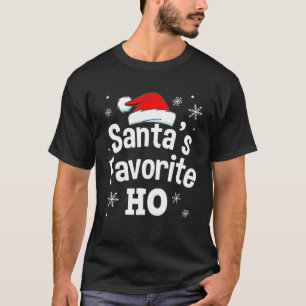 T-shirt Naughty Noël, Naughty Pajama Adulte, Hommes Femme