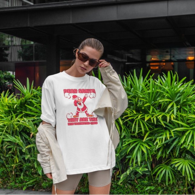 T-shirt Naughty non vacciné (Créateur téléchargé)