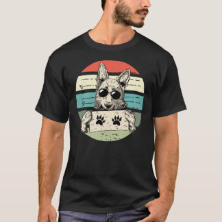 T-shirt Naughty Shepherd Dog Mugshot German Shepherd Dog