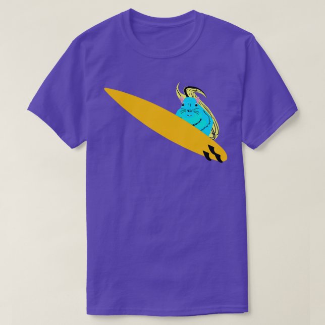 T-shirt Naughty Squirrel 217 Surf (Design devant)