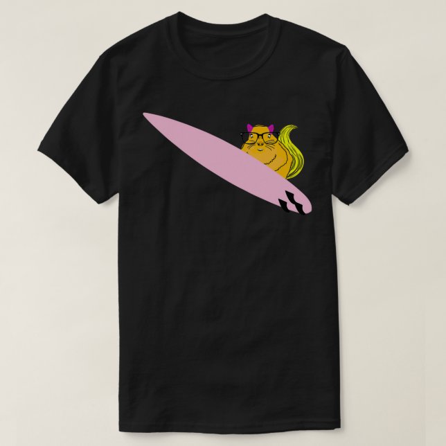 T-shirt Naughty Squirrel 607 Surf (Design devant)