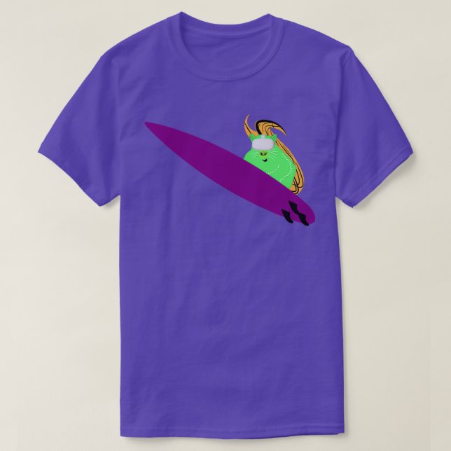 T-shirt Naughty Squirrel 683 Surf (Design devant)