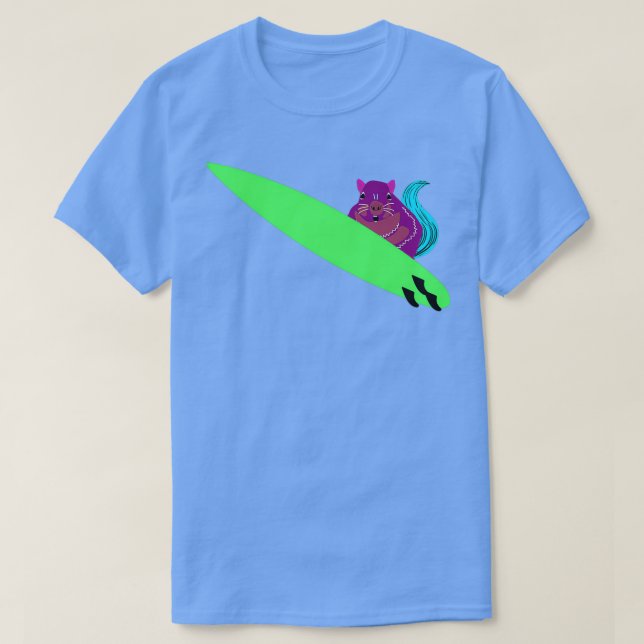 T-shirt Naughty Squirrel 692 Surf (Design devant)