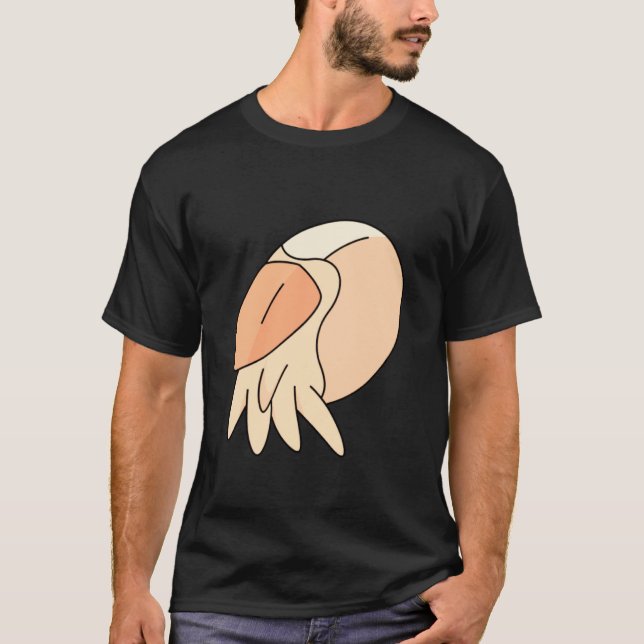 T-shirt Nautilus sous l'eau céphalopode amusant (Devant)
