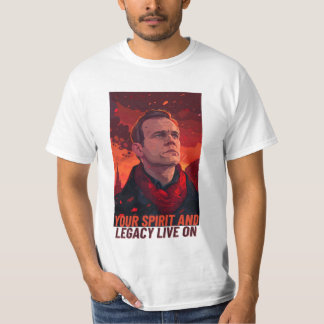 T-shirt Navalny, ton héritage et ton esprit vivent