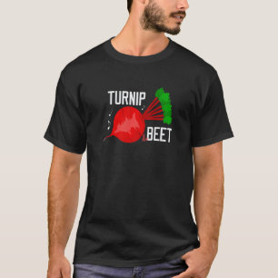 T-shirt Navet La Betterave  Légume Un Végétalien Végétarie