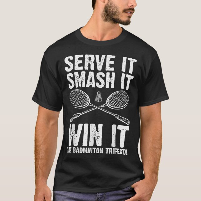 T-shirt Navette Badminton _9 (Devant)