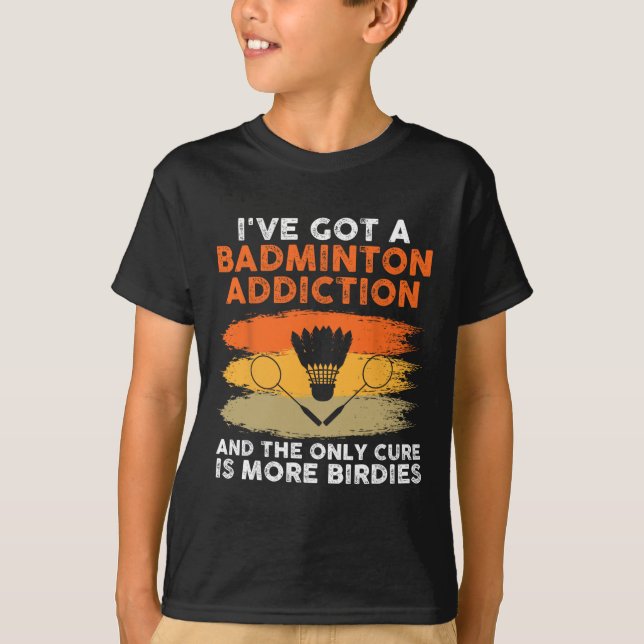 T-shirt Navette Badminton Player 7 (Devant)