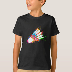 T-shirt Navette colorée Badminton