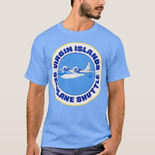 T-shirt Navette d'hydravion des îles Vierges