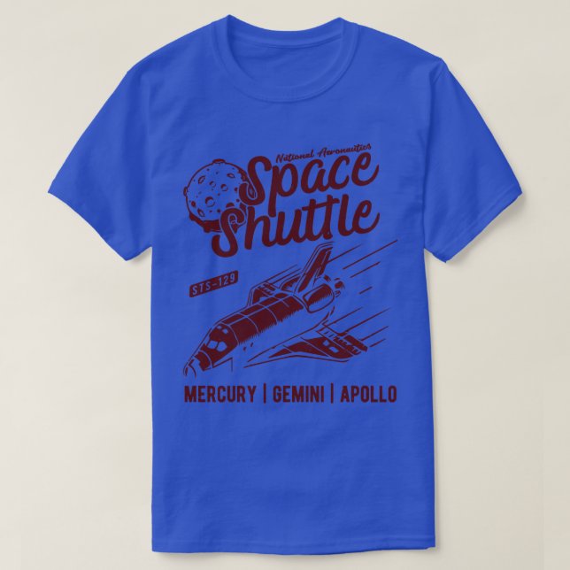T-shirt Navette spatiale (Design devant)