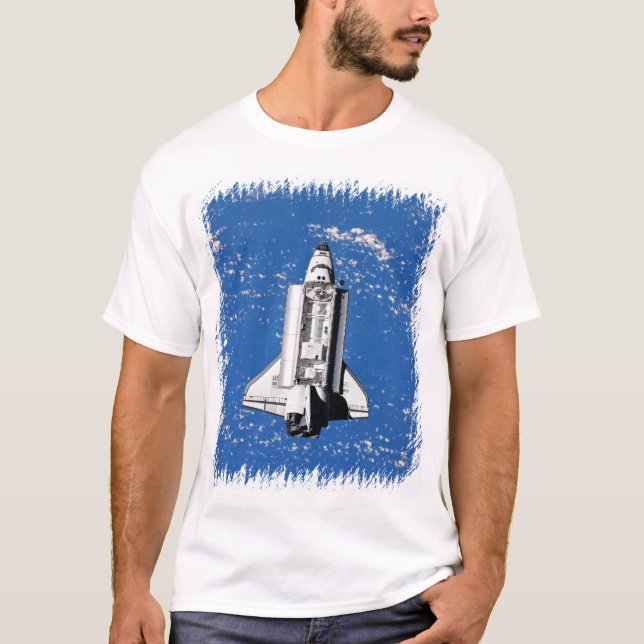T-shirt Navette spatiale de la NASA Découverte Orbite terr (Devant)